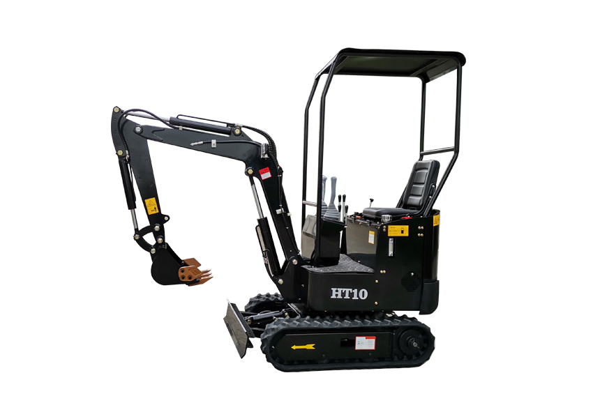 小型挖掘機作用大，工地這些活都被他承包了！